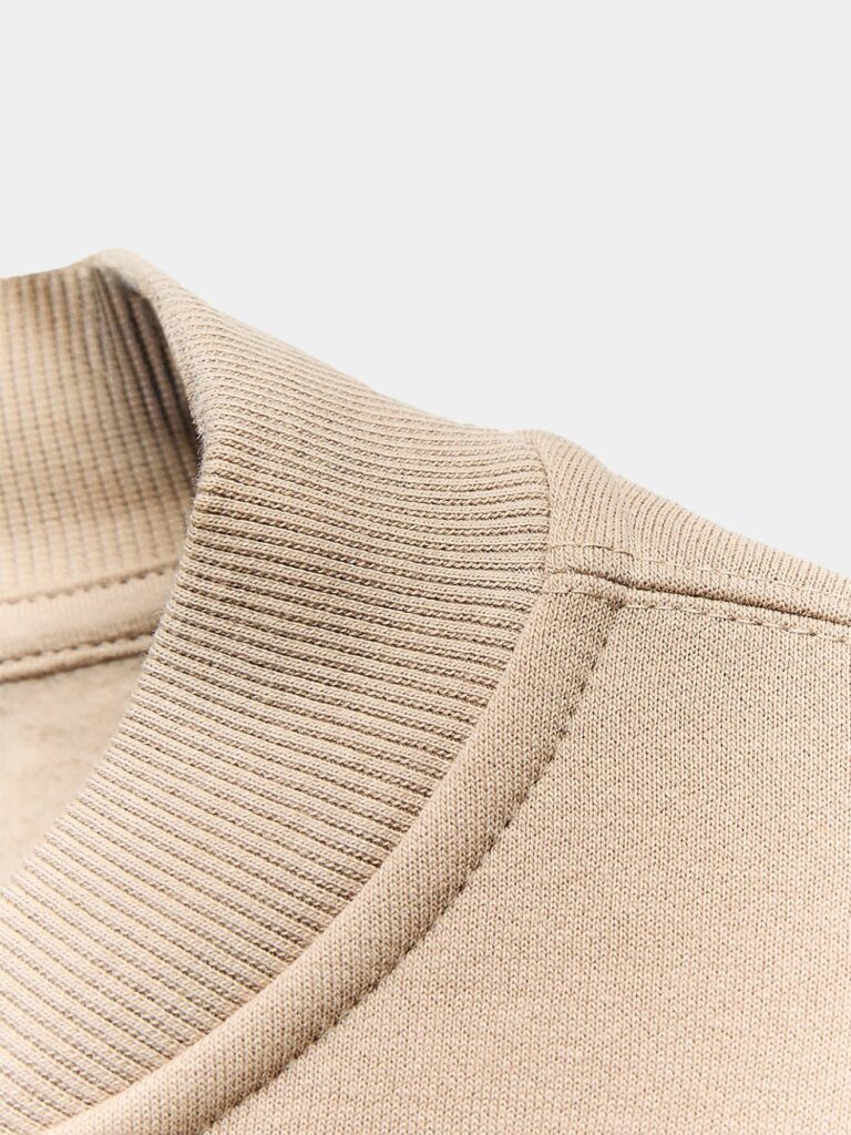 White sweater with zipper