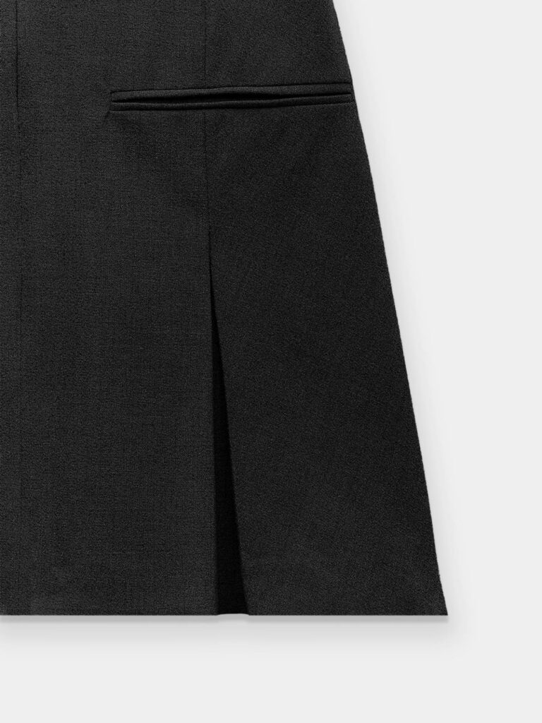 Grey Charm Polo Dress