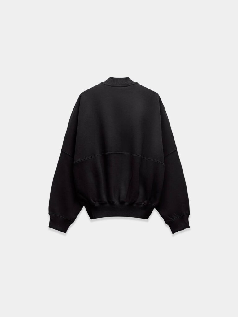 Beige sweater with zipper