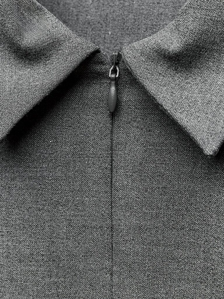 Grey Charm Polo Dress